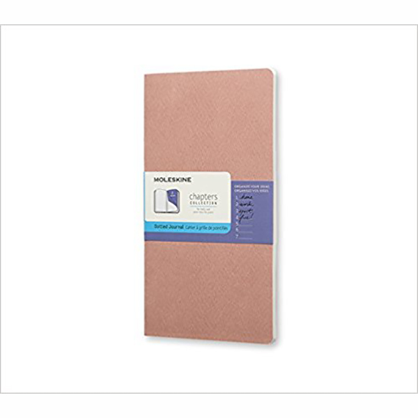 Buy Moleskine Chapters Slim Ruled (MECPT061D4) Old Rose (pc) Online
